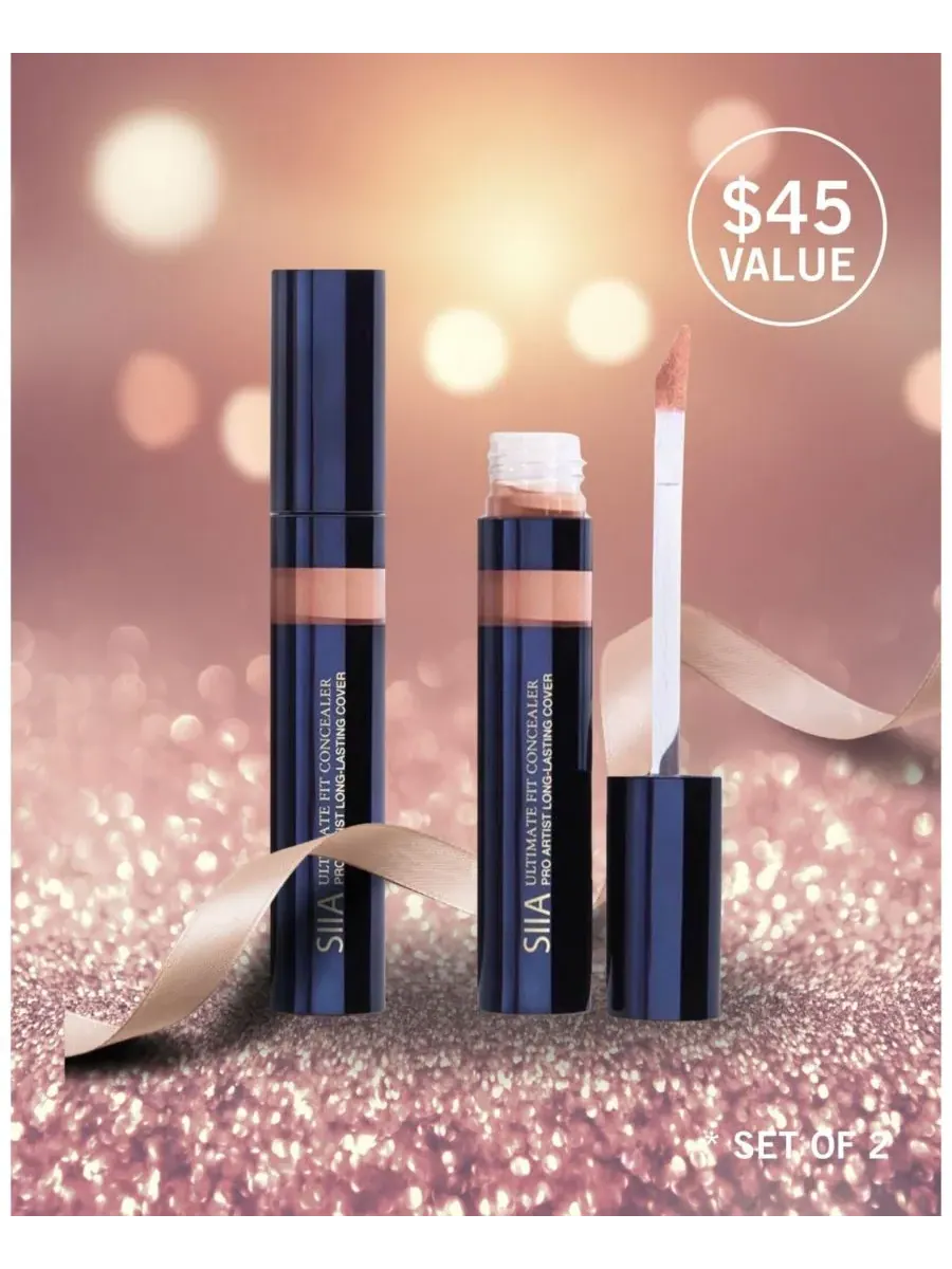 Набор из 2 консилеров Ultimate Fit SIIA Cosmetics