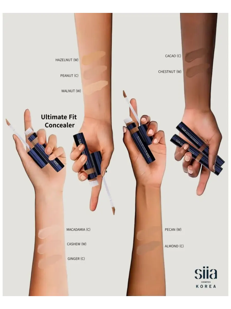Набор из 2 консилеров Ultimate Fit SIIA Cosmetics — изображение 5 из 6