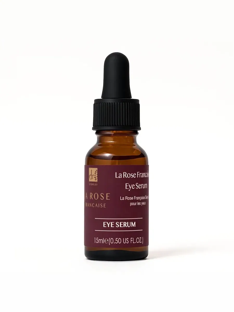 Сыворотка для кожи вокруг глаз с бакучиолом La Rose Francaise, 15 мл Dr. Botanicals — изображение 4 из 6