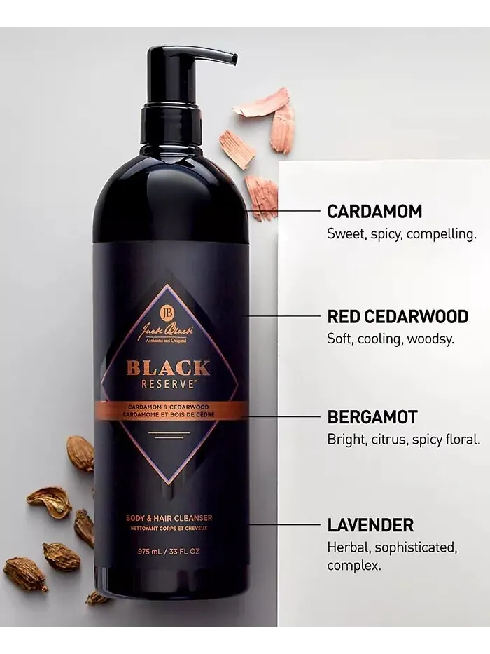 Очищающее средство для тела и волос Black Reserve — изображение 2 из 4