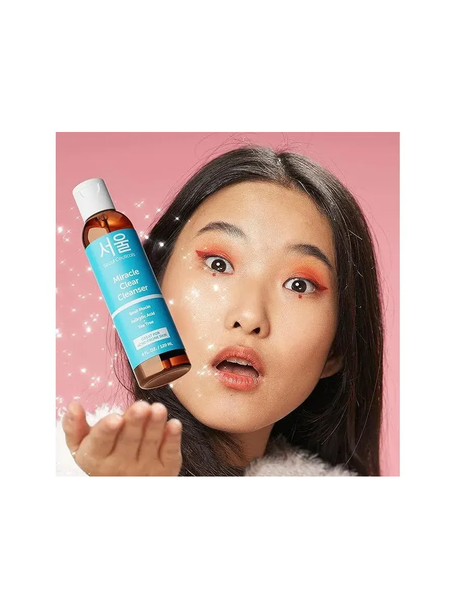 Гель для умывания Seoul Ceuticals — Корейское средство для умывания лица для проблемной кожи — изображение 3 из 7