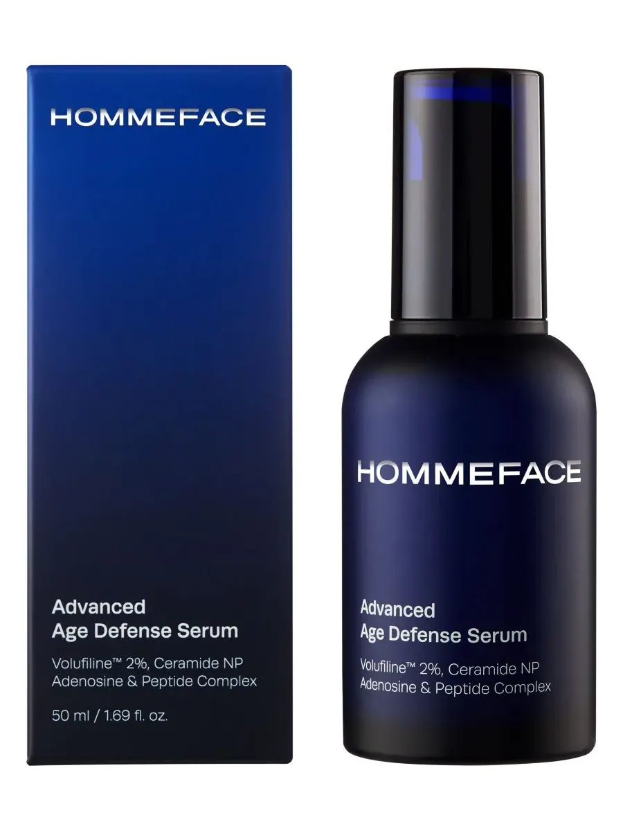 Сыворотка Hommeface — Для защиты от старения Advanced Age Defense Serum, ,69 жидких унций — мульти