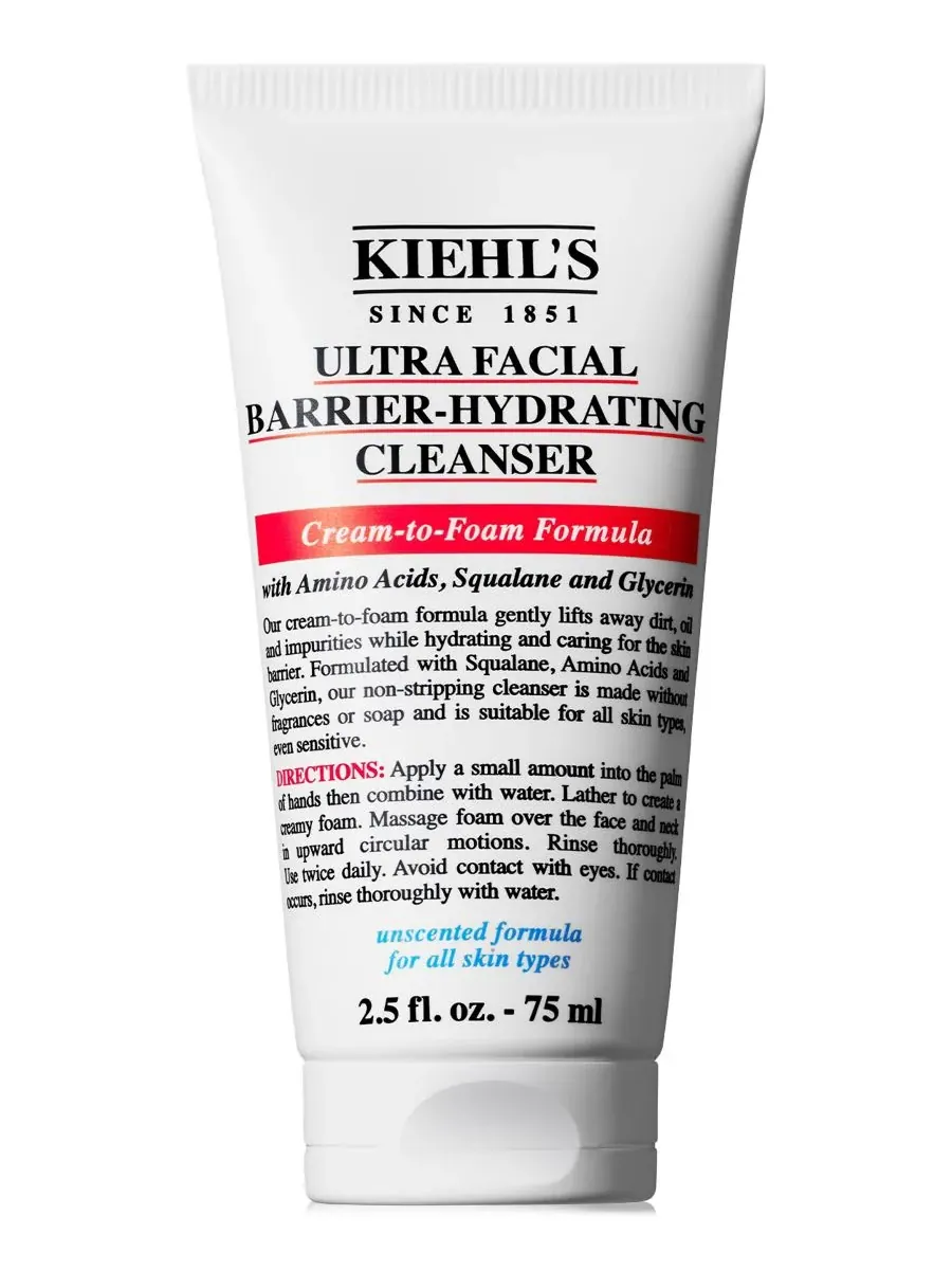 Крем для лица SPF KIEHL'S Since 1851 Ультраувлажняющее очищающее средство для лица Ultra Facial