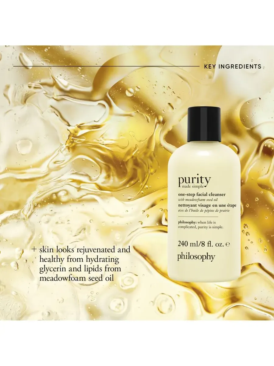 Гель для умывания Philosophy — Очищающее средство для лица Purity Made Simple One-Step Facial — изображение 4 из 9