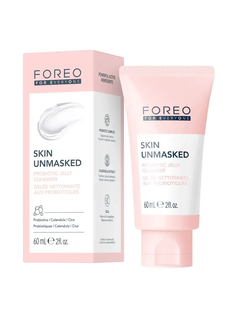 Гель для умывания Foreo — Очищающее средство-гель для лица For EveryOne Skin Unmasked Probiotic