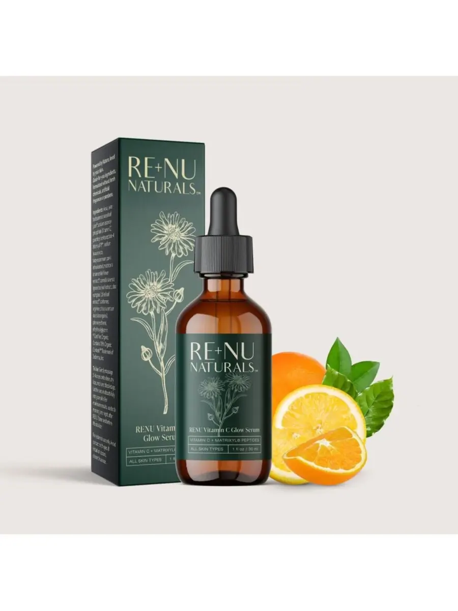 Сыворотка Renu Naturals — Для сияния кожи с витамином С — бежевый