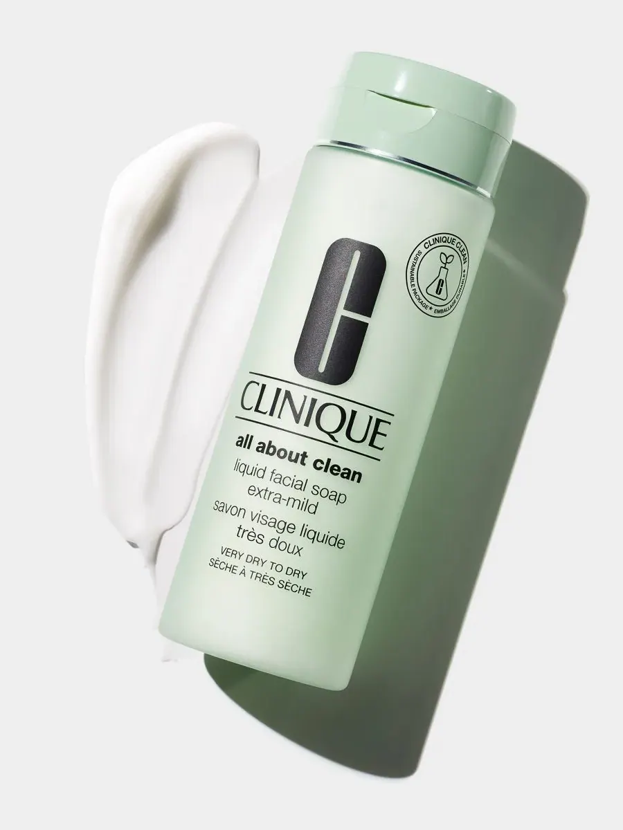 Крем для лица Clinique — Жидкое очищающее мыло для лица All About Clean Extra Mild, ,7 жидких унций — изображение 7 из 8