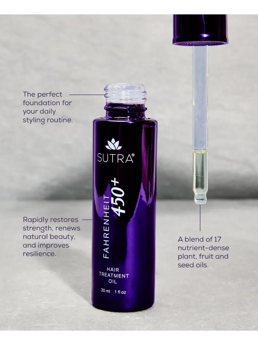 Sutra Beauty Масло для ухода за волосами Fahrenheit 450+, 30 мл — изображение 5 из 8