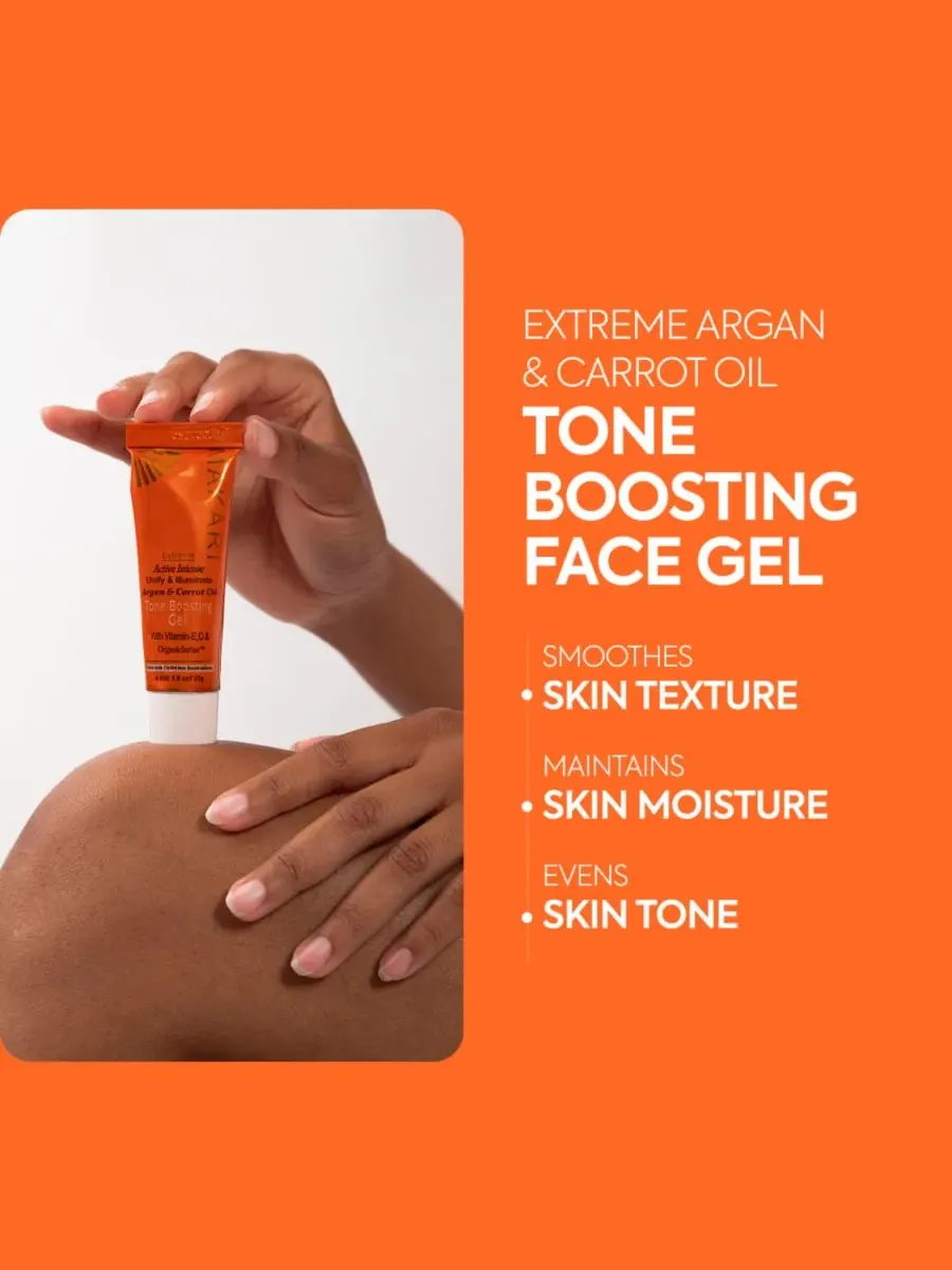 Гель для тонизирования кожи с аргановым и морковным маслом Extreme Argan & Carrot Oil Tone Boosting — изображение 2 из 7