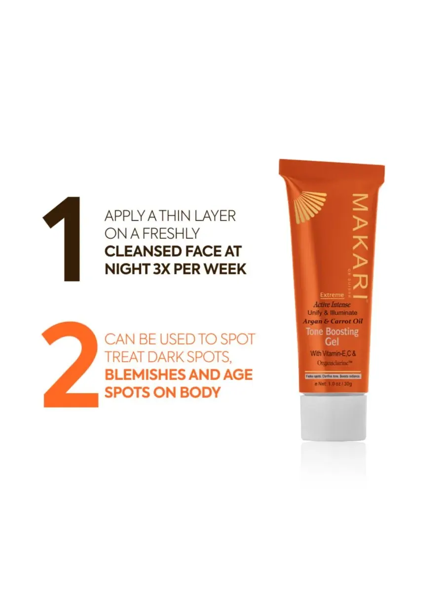Гель для тонизирования кожи с аргановым и морковным маслом Extreme Argan & Carrot Oil Tone Boosting — изображение 3 из 7