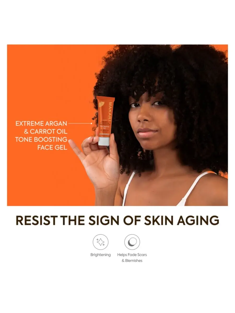 Гель для тонизирования кожи с аргановым и морковным маслом Extreme Argan & Carrot Oil Tone Boosting — изображение 5 из 7