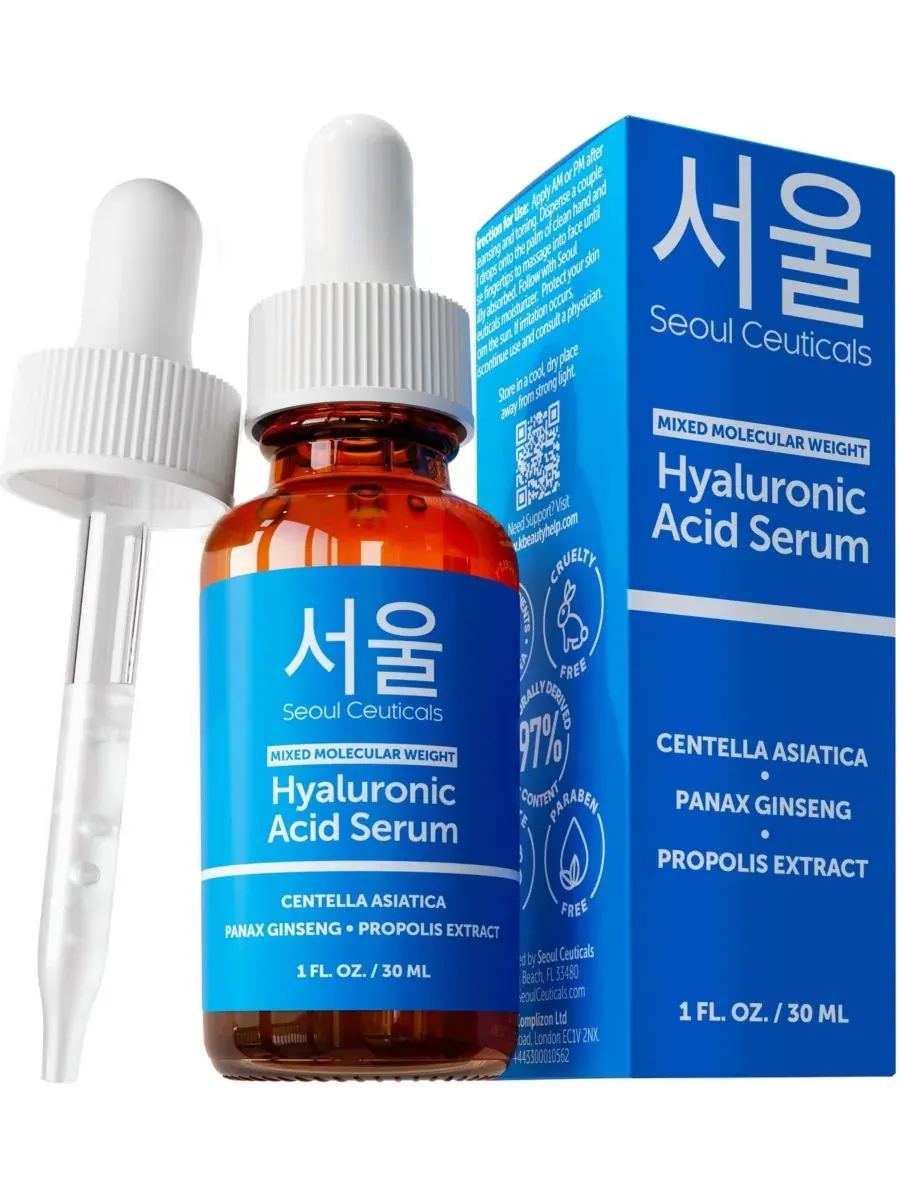 Сыворотка Seoul Ceuticals — Корейская с гиалуроновой кислотой для ухода за кожей. Корейская — мульти