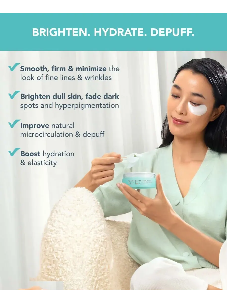 FOREO IRIS 60 шт. Увлажняющие гидрогелевые маски для глаз, 100 г — изображение 5 из 9