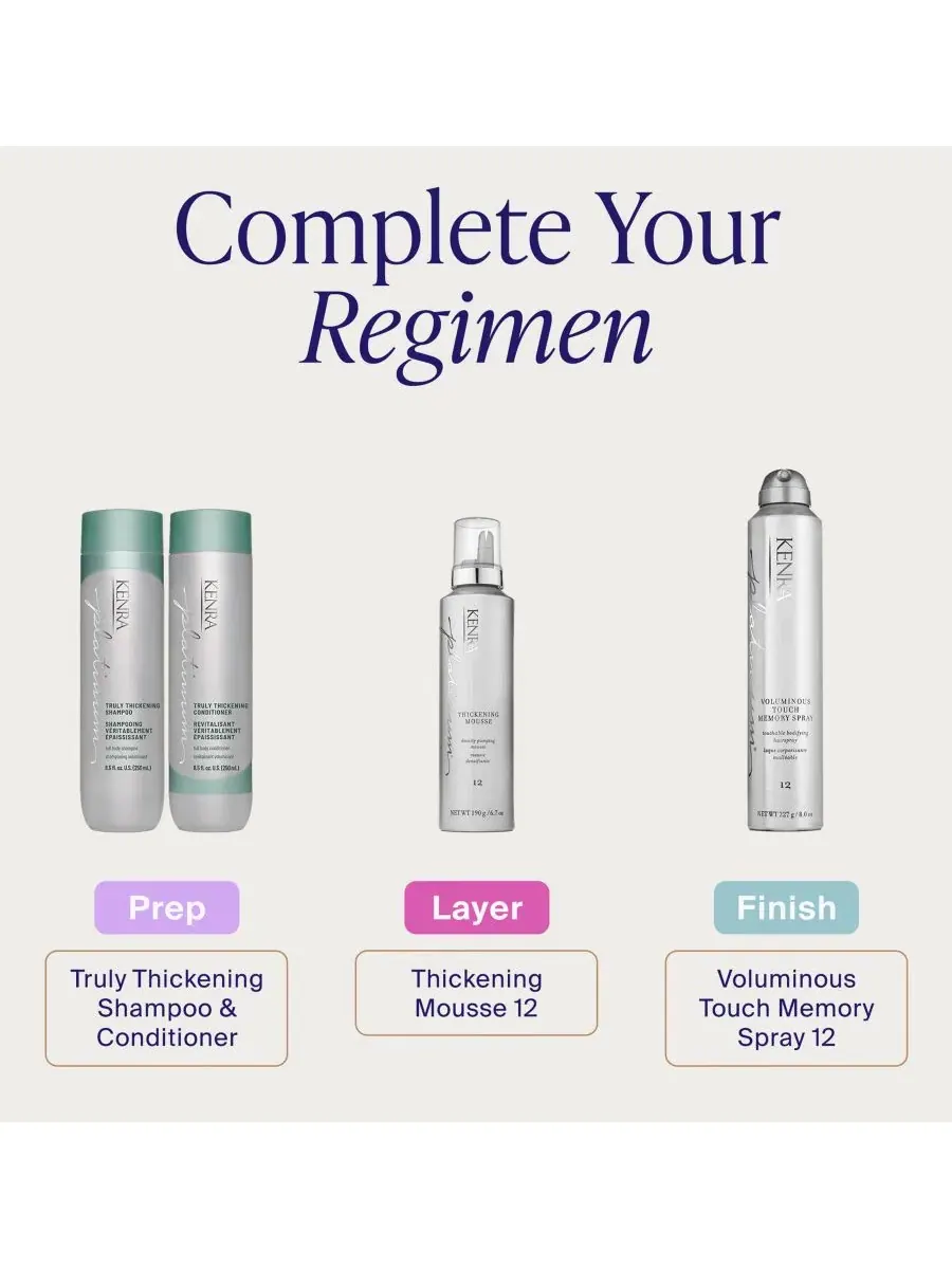 Кондиционер для волос Platinum Truly Thickening Conditioner, 241 г Kenra Professional — изображение 4 из 8