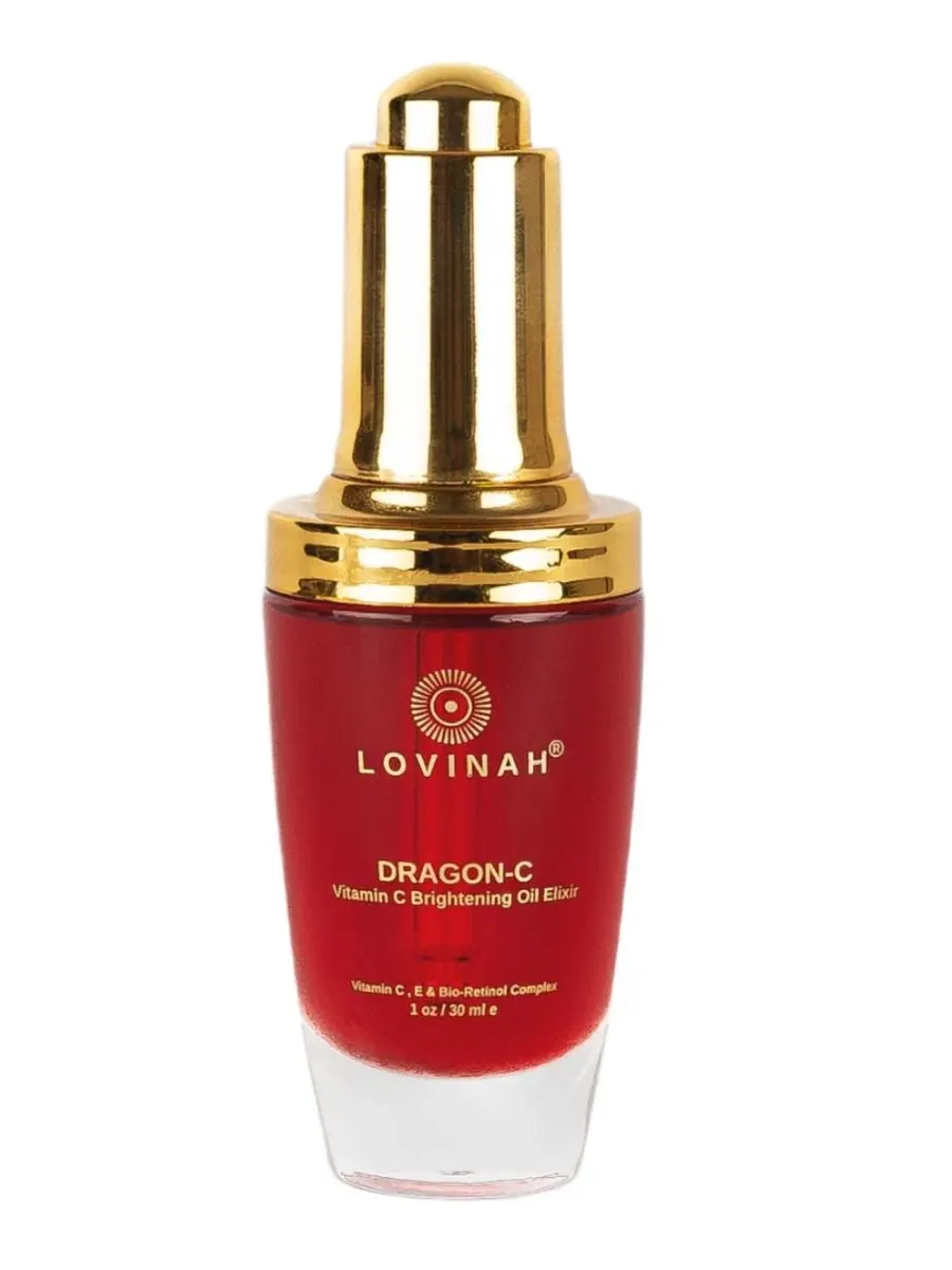 Сыворотка для лица Dragon-C Bio-Retinol & Vitamin C Oil, 30 мл Lovinah Skincare — красный