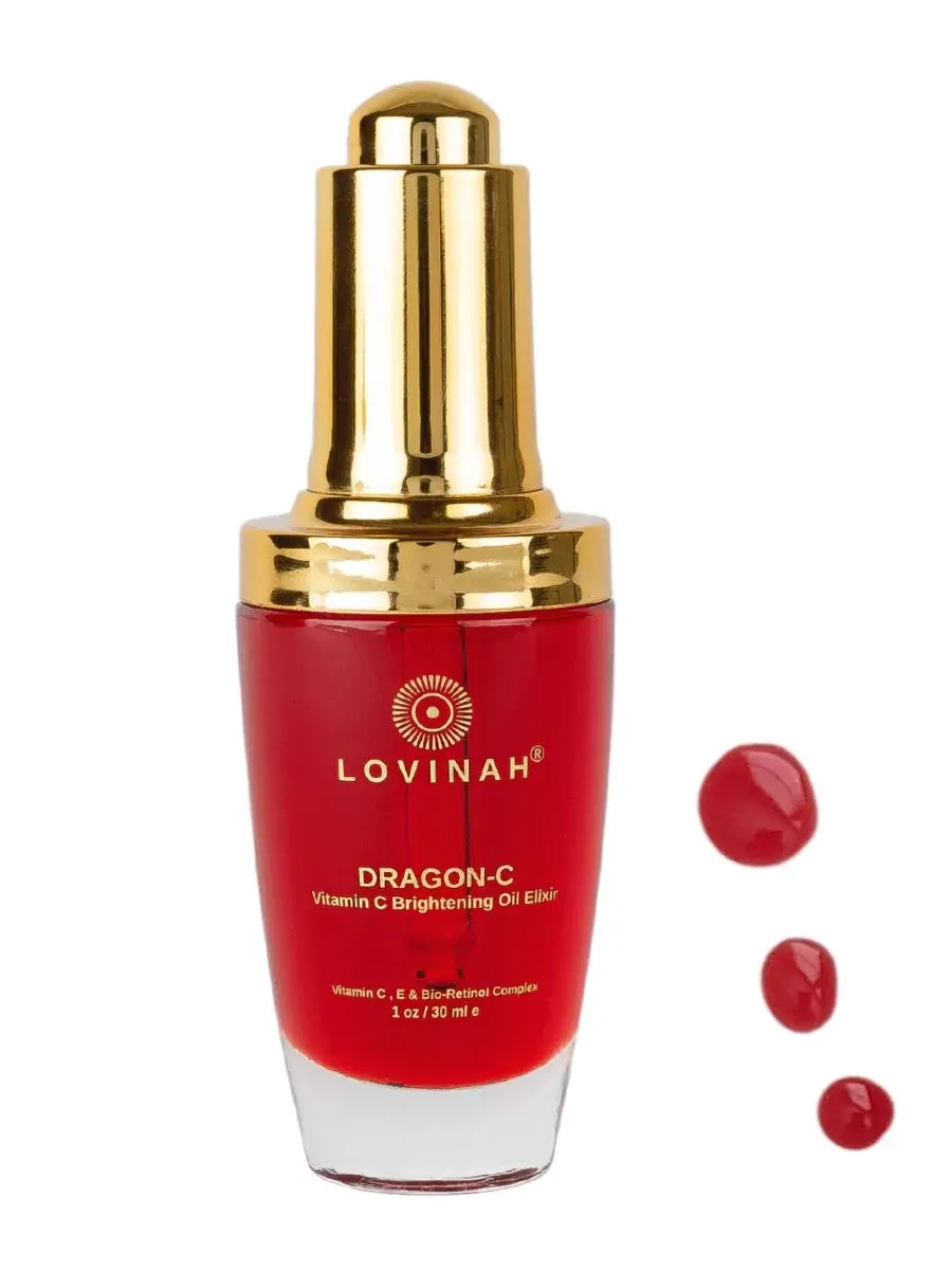 Сыворотка для лица Dragon-C Bio-Retinol & Vitamin C Oil, 30 мл Lovinah Skincare — изображение 2 из 3