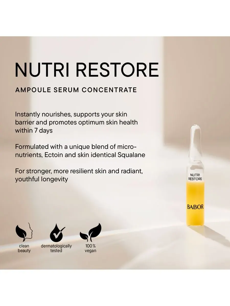 Сыворотка Babor — Концентрат Nutri Restore в ампулах — изображение 6 из 6
