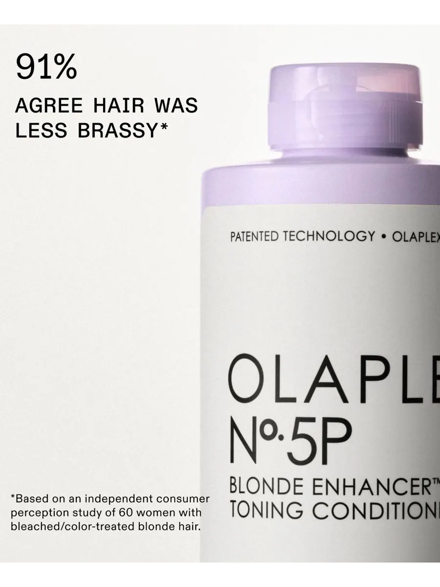 Тонирующий кондиционер для волос № 5P Blonde Enhancer, 240 мл Olaplex — изображение 5 из 8