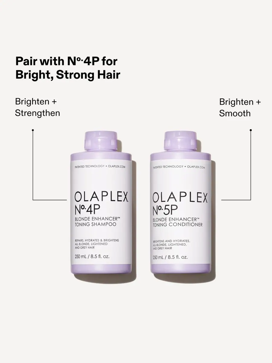 Тонирующий кондиционер для волос № 5P Blonde Enhancer, 240 мл Olaplex — изображение 7 из 8
