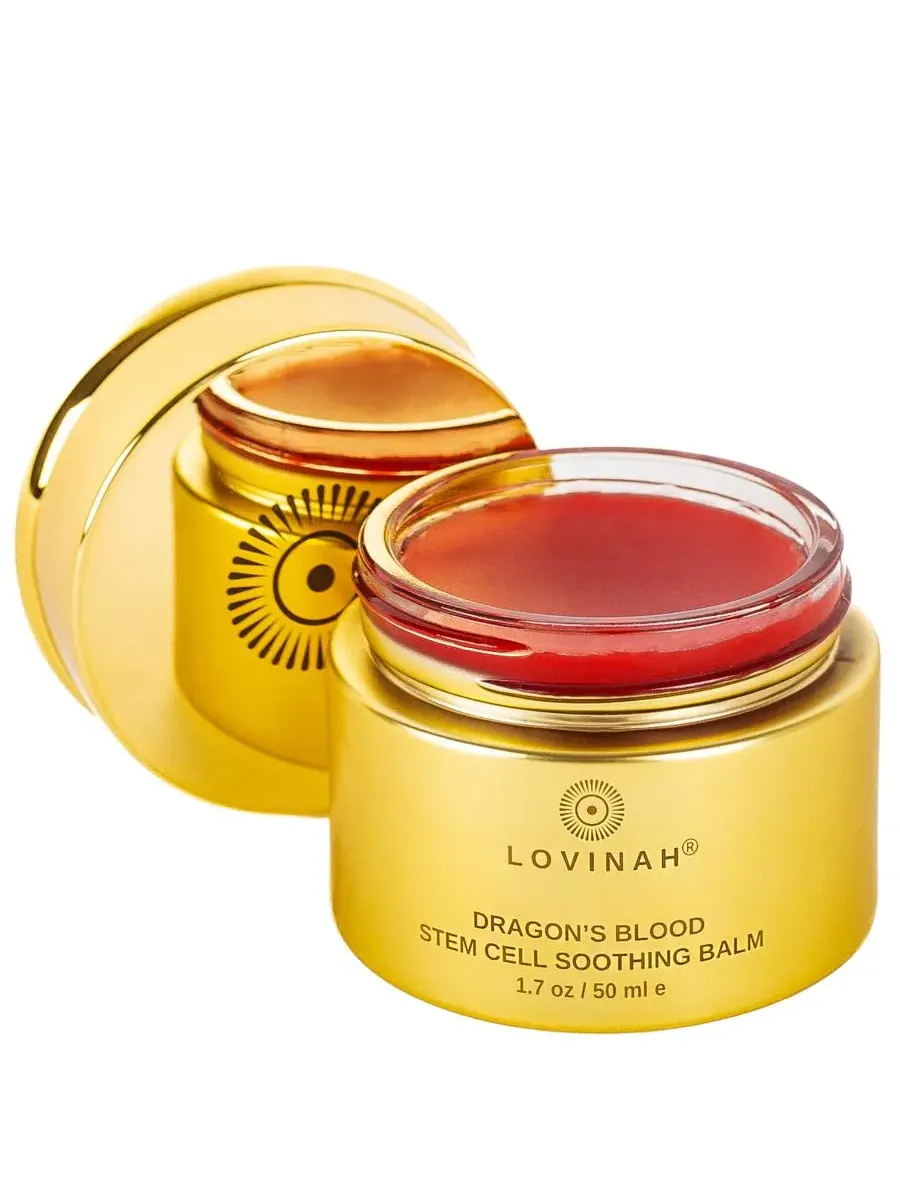 Средство для снятия макияжа Lovinah Skincare — Успокаивающий бальзам с экстрактом стволовых клеток — красный