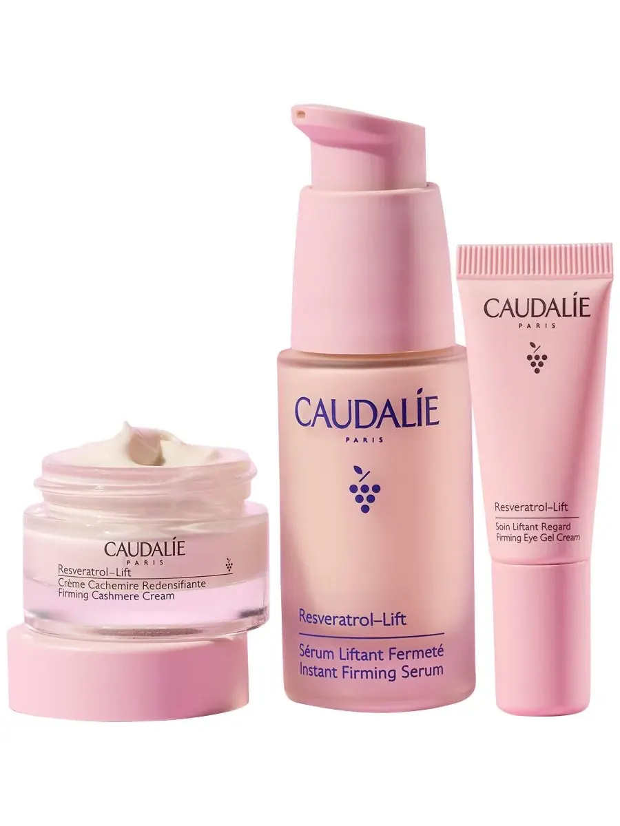 Caudalie Набор из 3 предметов: Resveratrol-Lift Firm and Lift Essentials — мульти