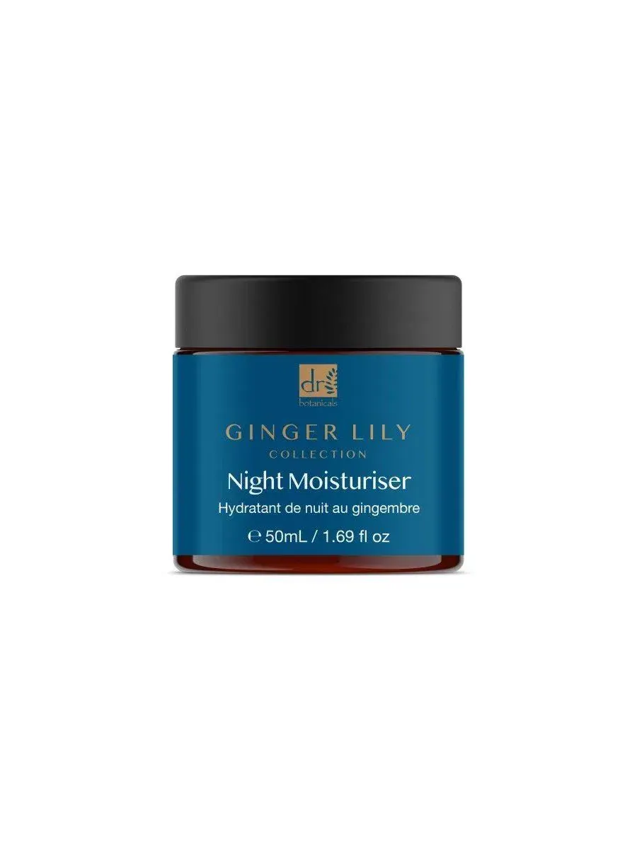 Ночной увлажняющий крем для лица Gingerlily, 50 мл Dr. Botanicals — изображение 4 из 6