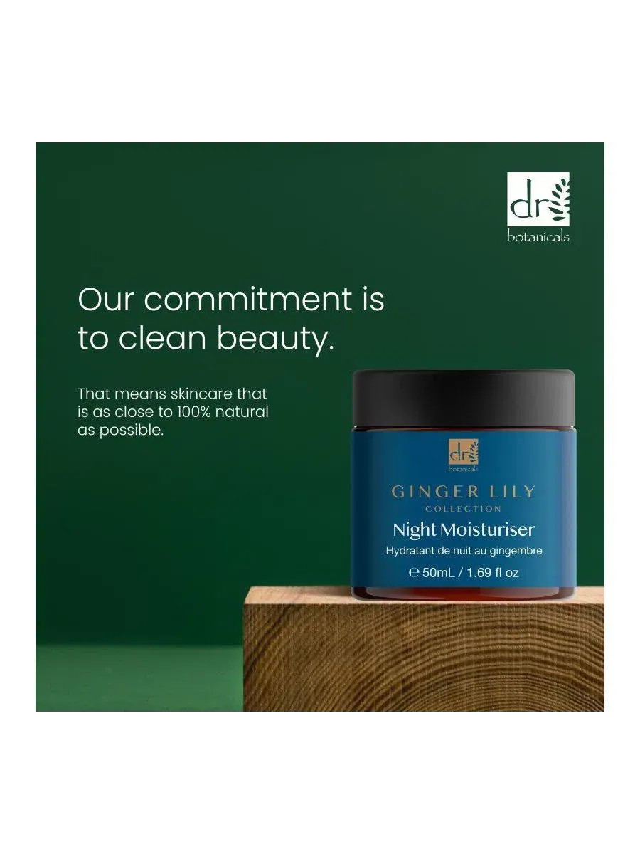 Ночной увлажняющий крем для лица Gingerlily, 50 мл Dr. Botanicals — изображение 5 из 6
