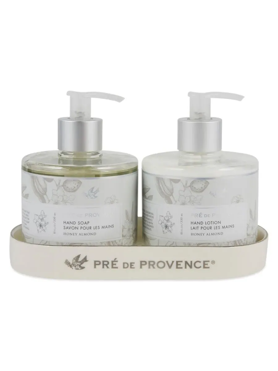 Лосьон для рук Pre de Provence Heritage 11 жидких унций, ландыш European Soaps, Honey Almond — изображение 2 из 8