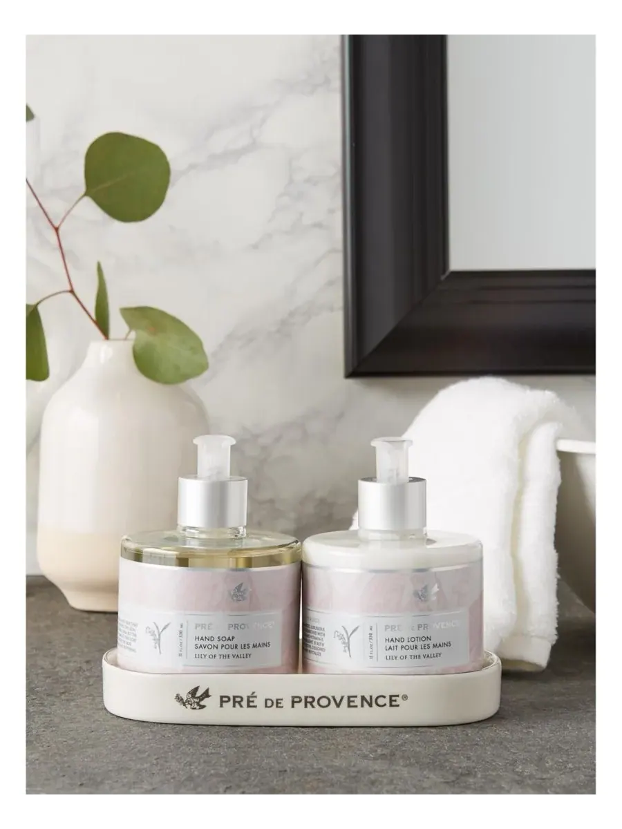 Лосьон для рук Pre de Provence Heritage 11 жидких унций, ландыш European Soaps — изображение 2 из 8