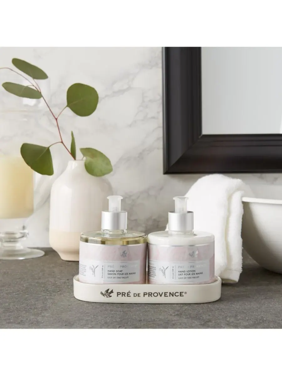 Лосьон для рук Pre de Provence Heritage 11 жидких унций, ландыш European Soaps — изображение 5 из 8