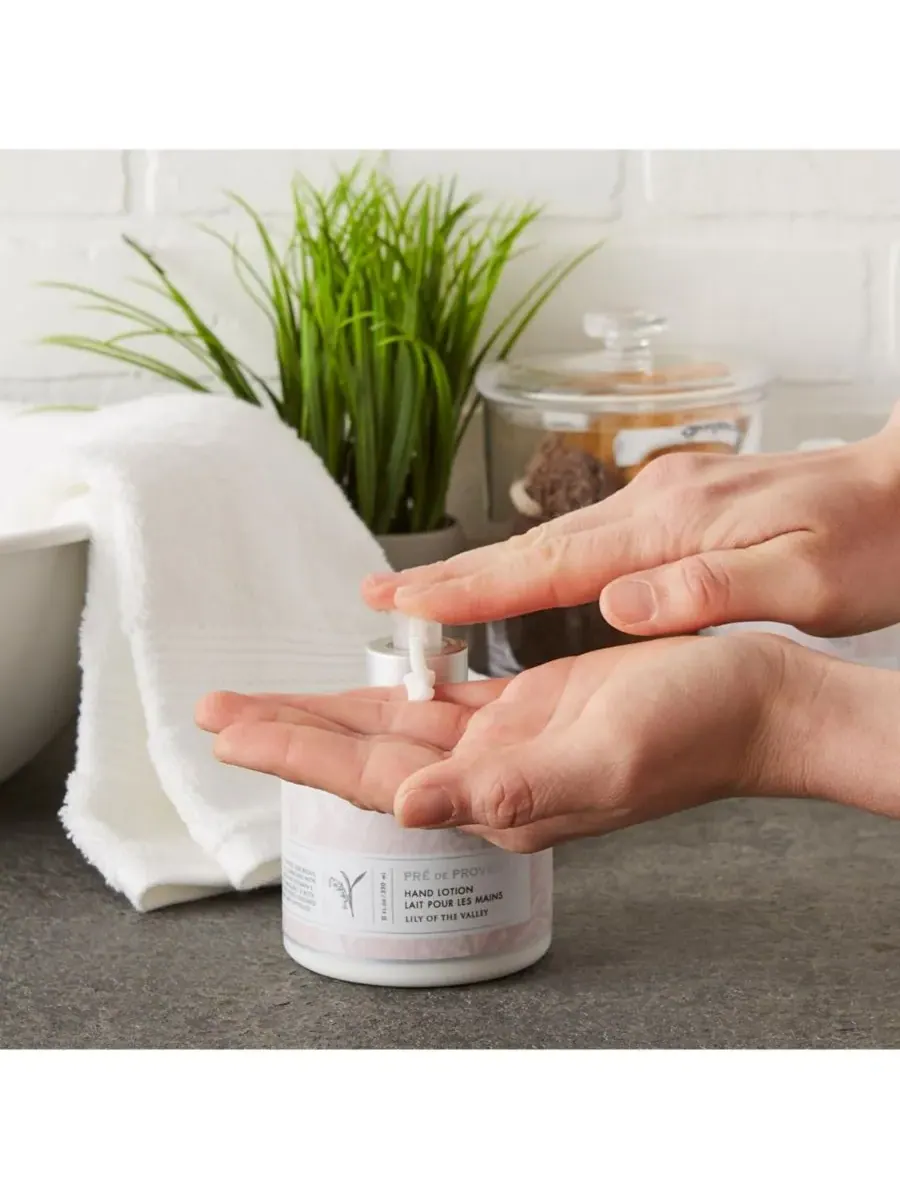 Лосьон для рук Pre de Provence Heritage 11 жидких унций, ландыш European Soaps — изображение 7 из 8
