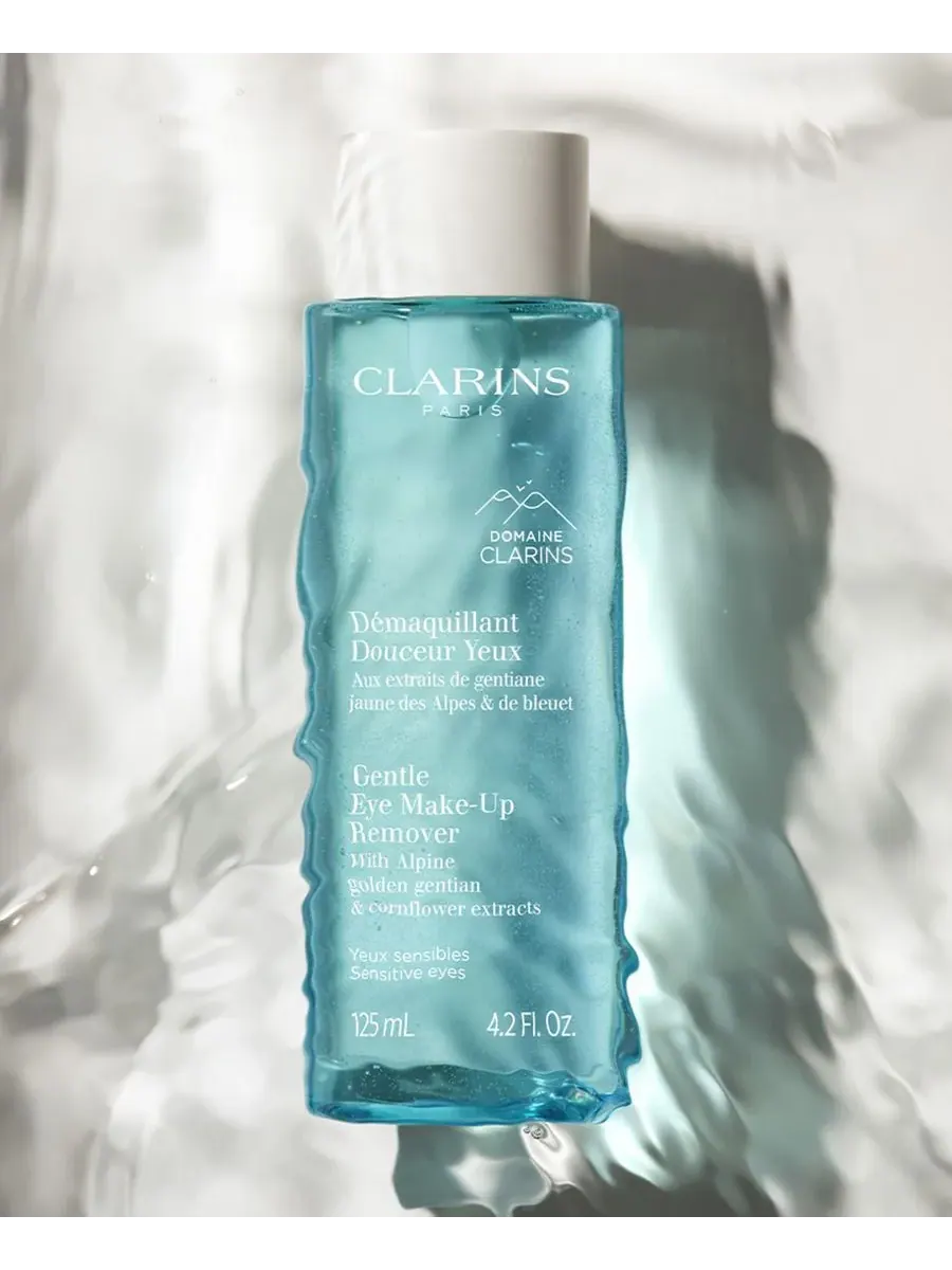Средство для снятия макияжа Clarins — Мягкое обезжиренное с глаз, 120 мл — изображение 7 из 8