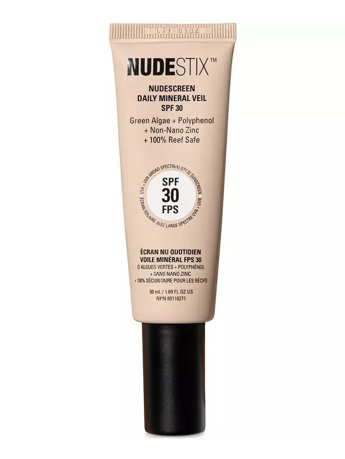 Крем для лица SPF NUDESTIX Nudescreen Daily Mineral Veil,, цвет Hot - (natural deep tint) — изображение 3 из 9