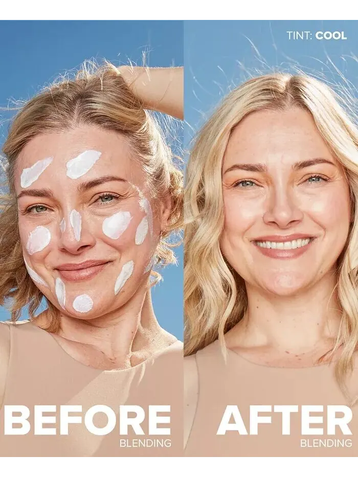 Крем для лица SPF NUDESTIX Nudescreen Daily Mineral Veil,, цвет Hot - (natural deep tint) — изображение 5 из 9