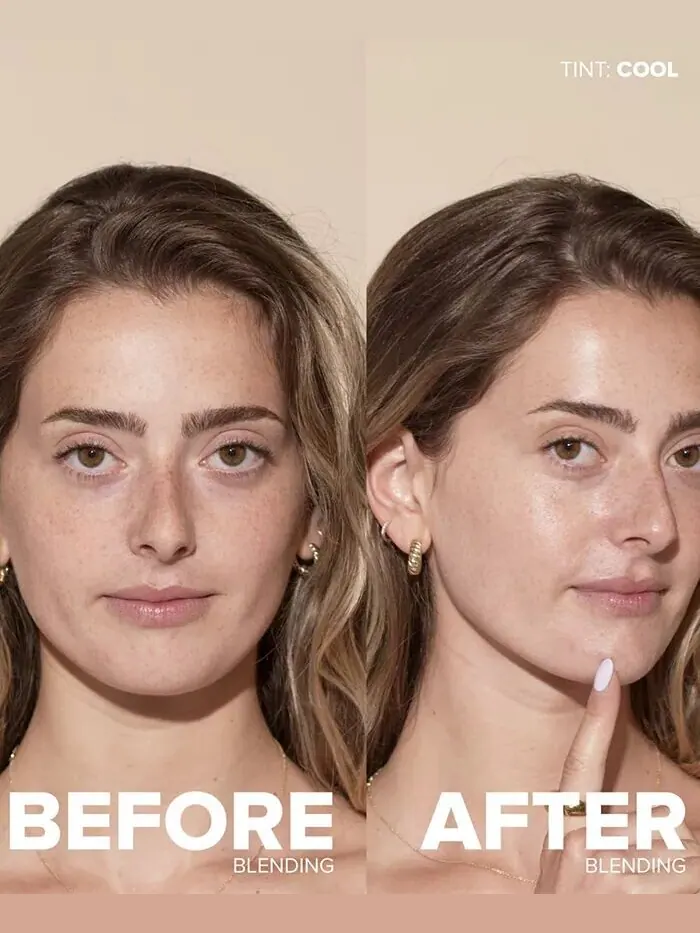 Крем для лица SPF NUDESTIX Nudescreen Daily Mineral Veil,, цвет Hot - (natural deep tint) — изображение 6 из 9