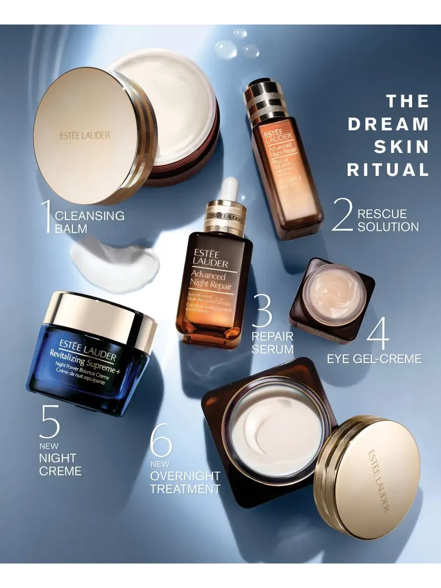 Крем для лица Estée Lauder Supreme+ Night Power Bounce Cream, восстанавливающий ночной увлажняющий — изображение 5 из 10