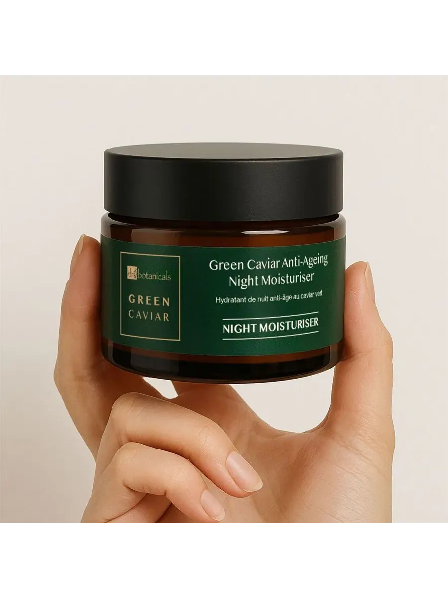 Ночной крем с икрой и аргановым маслом, 50 мл Dr. Botanicals — изображение 3 из 5