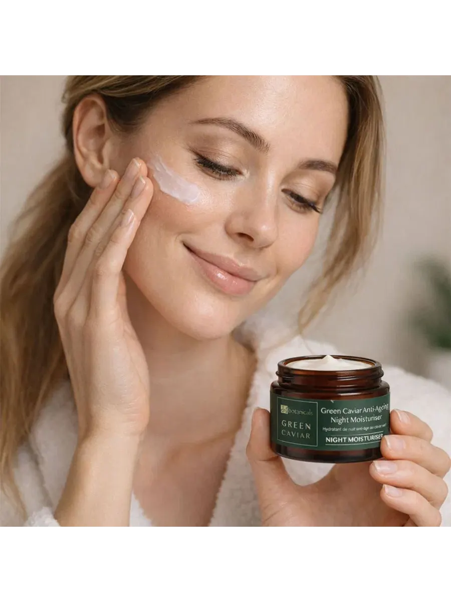 Ночной крем с икрой и аргановым маслом, 50 мл Dr. Botanicals — изображение 5 из 5