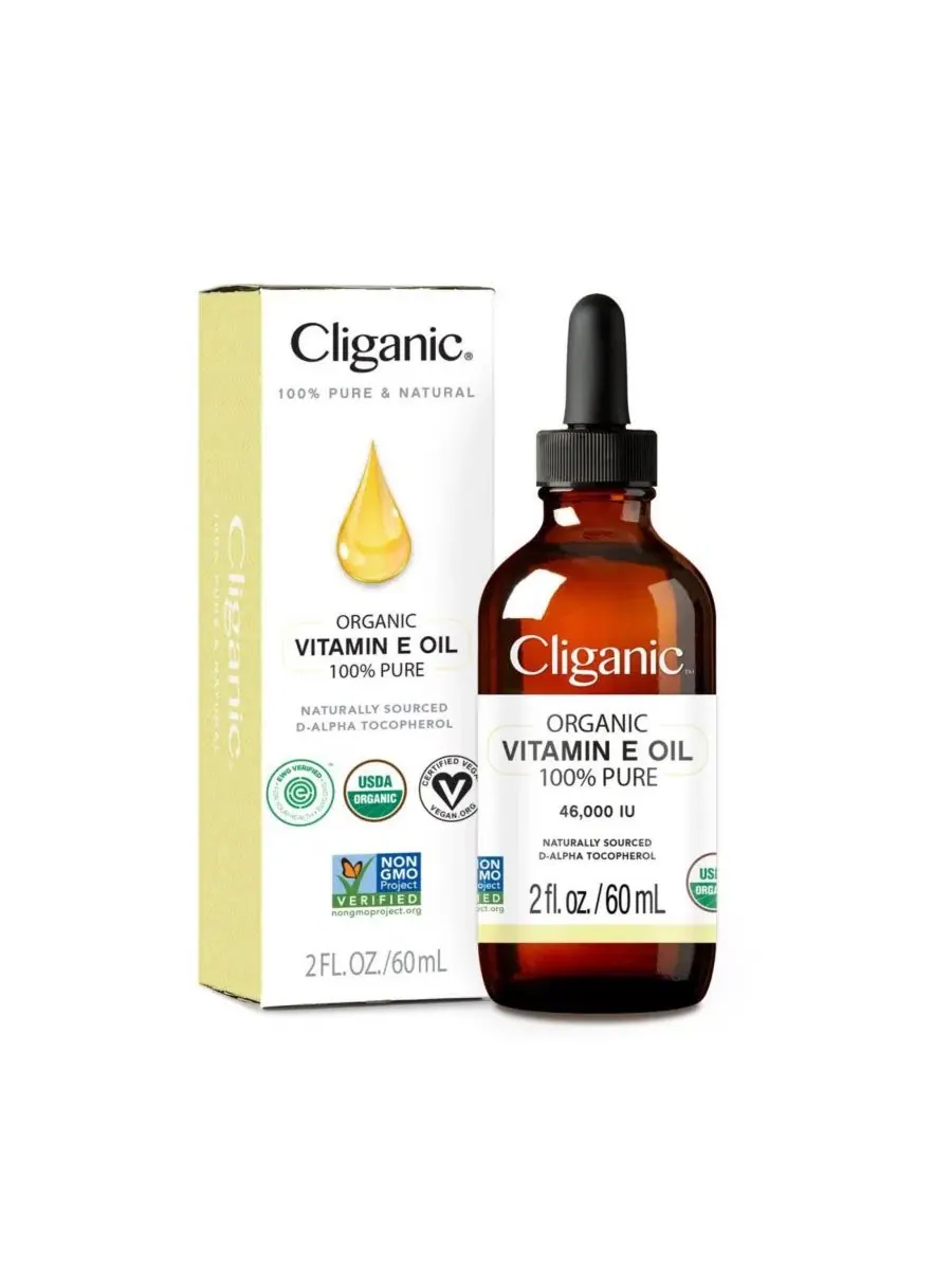 Органическое масло витамина Е - 57 г Cliganic