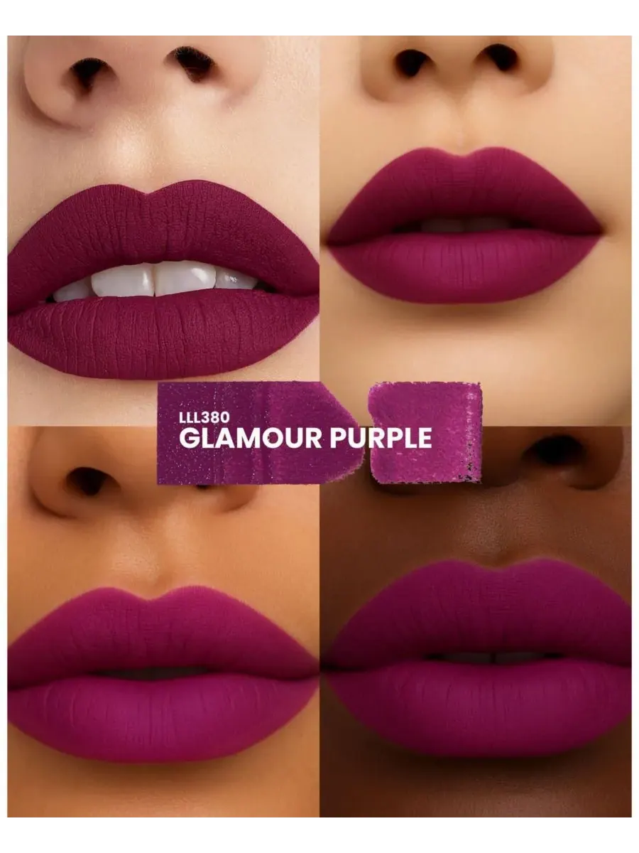 Набор из 3 жидких помад SIIA Cosmetics, Bold N Berry — изображение 4 из 6