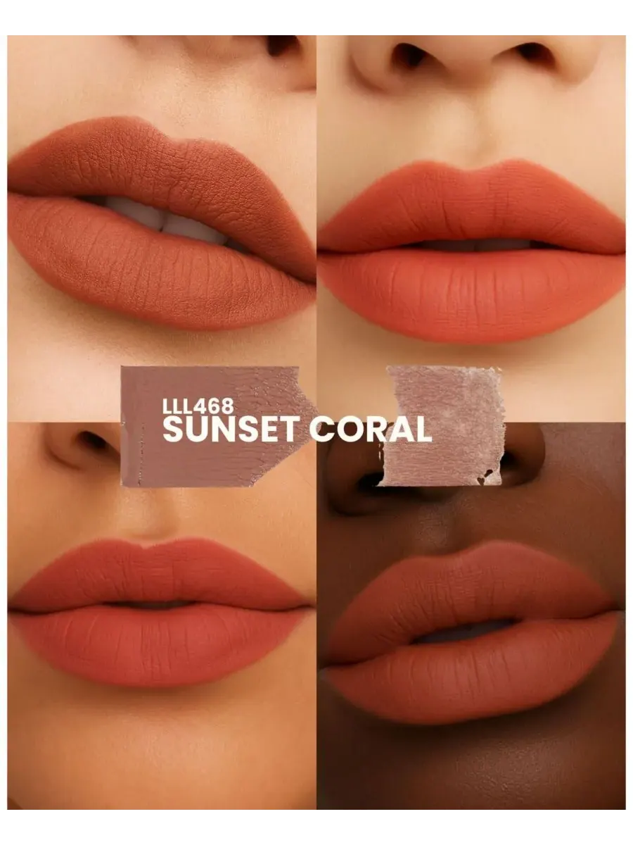 Набор из 3 жидких помад SIIA Cosmetics, Warm Neutral — изображение 2 из 6