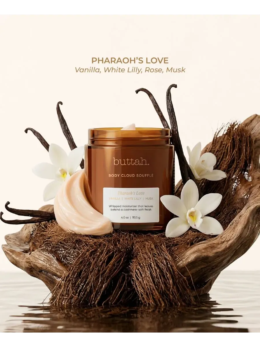 Крем для тела увлажняющий, 118 мл, Pharoah's Love Cloud Creme Buttah Skin — изображение 3 из 9