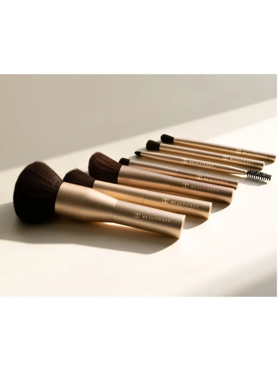 Профессиональная коллекция кистей Beautifect, золото finish — изображение 5 из 7
