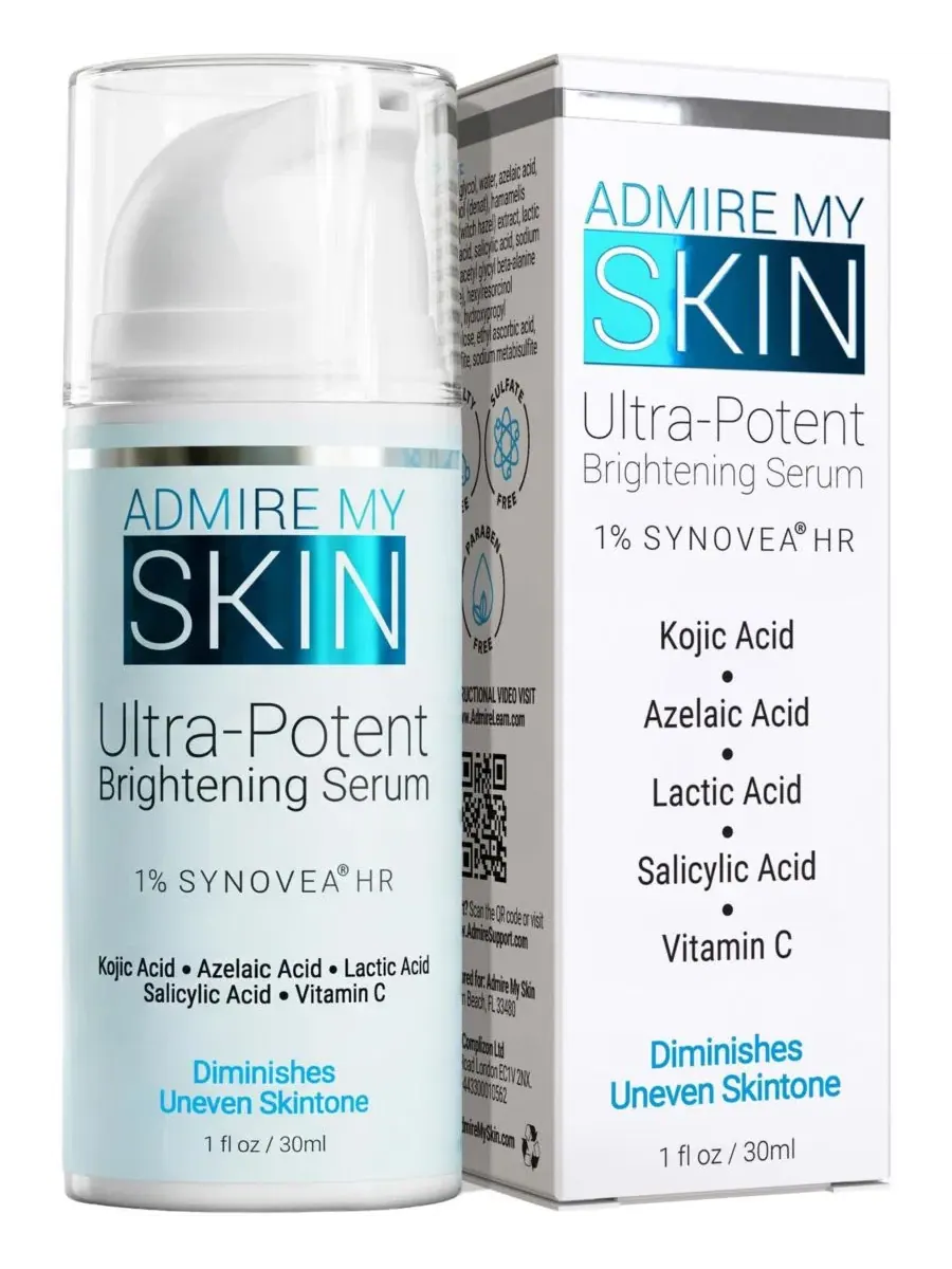 Сыворотка для лица с 1% Synovea HR, осветляющая, от темных пятен Admire My Skin — мульти