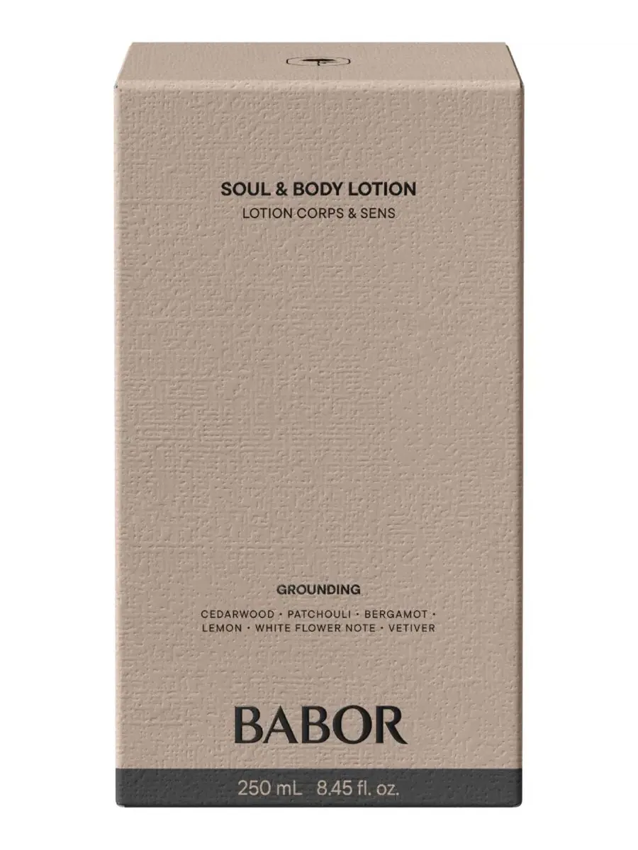 Лосьон для тела BABOR Soul and Body Grounding Lotion, 250 мл, увлажняющий — изображение 4 из 6