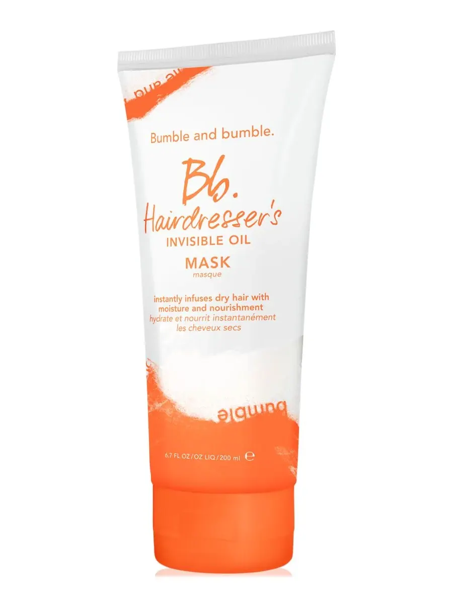 Bumble and Bumble Увлажняющая маска для волос Hairdresser's Invisible Oil, 6,7 унций — мульти
