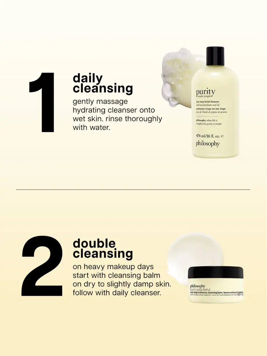 Крем для лица SPF PHILOSOPHY Очищающий бальзам Purity One-Step Meltaway — изображение 9 из 10