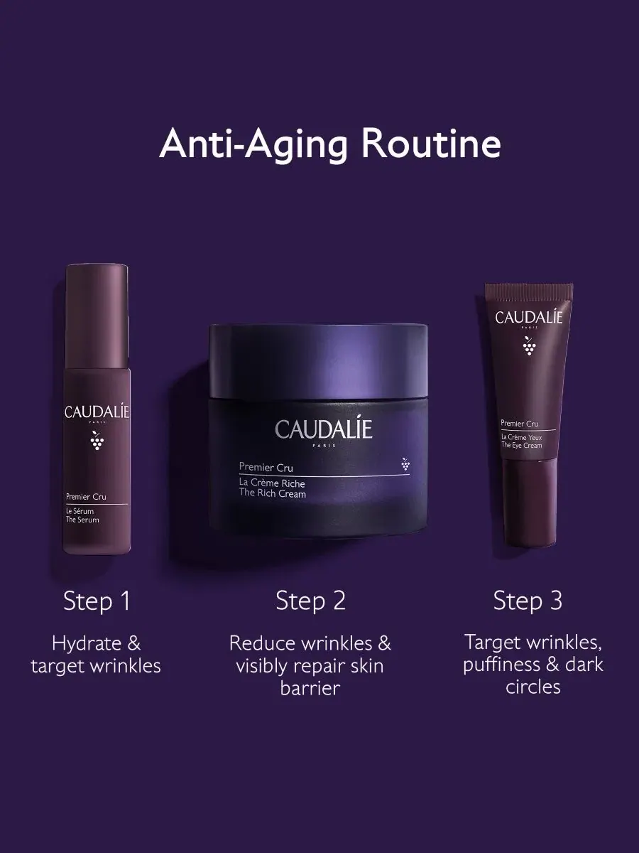 Набор для ухода за кожей Premier Cru Anti-Aging Caudalie — изображение 3 из 3
