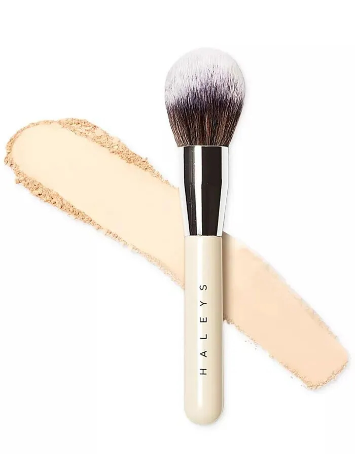 Блестящая кисть для пудры Haleys Beauty