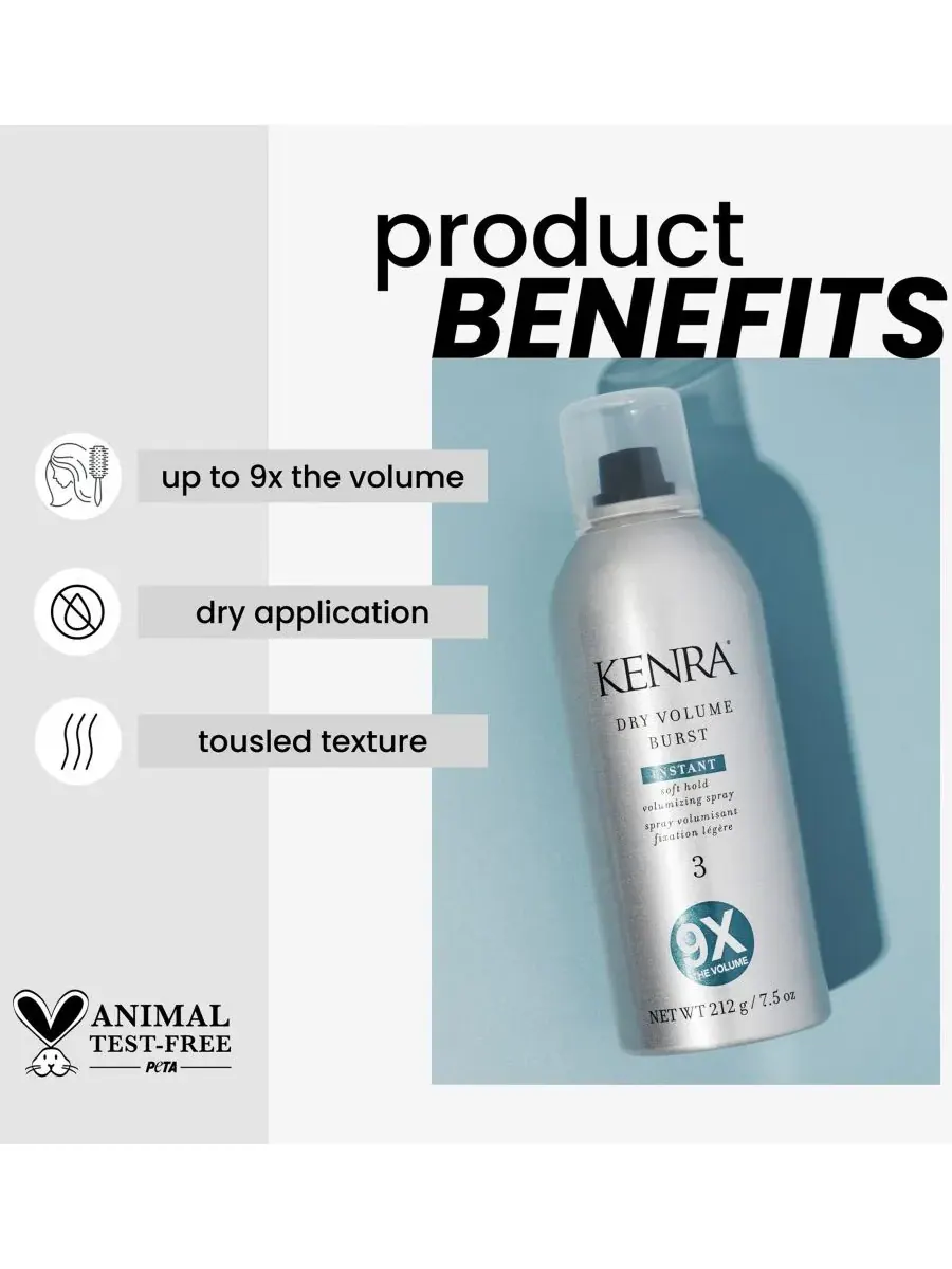 Kenra Professional Dry Volume Burst 3, 7.5oz — изображение 2 из 7